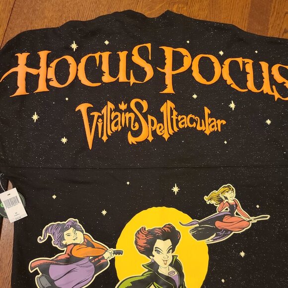2023 Disney Parks Hocus Pocus Villain Spelltacular Halloween Spirit Jersey XS - Picture 11 of 13